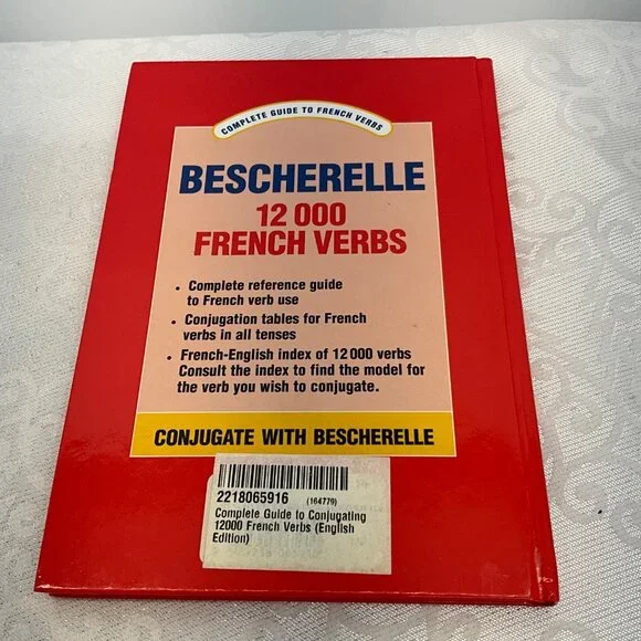 Bescherelle Complete Guide To Conjugating 12000 French Verbs English Edition - Picture 3 of 3